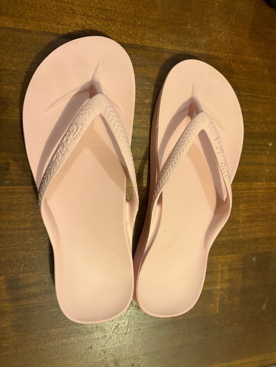 Archies Shoes - Women's Soft Pink Slip-On Flip Flop Sandals